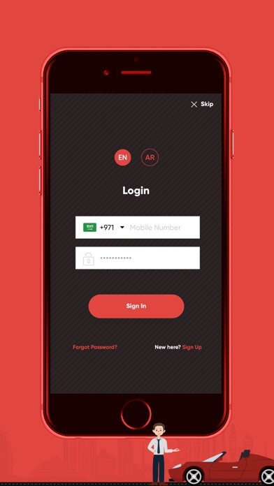 Emulate iPhone app EVIRide User using MyAndroid Emulate iPhone app EVIRide User using MyAndroid