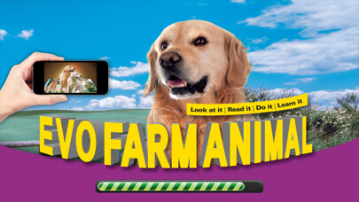 Emulate iPhone app EVO FARM ANIMAL - Augmented Reality using MyAndroid