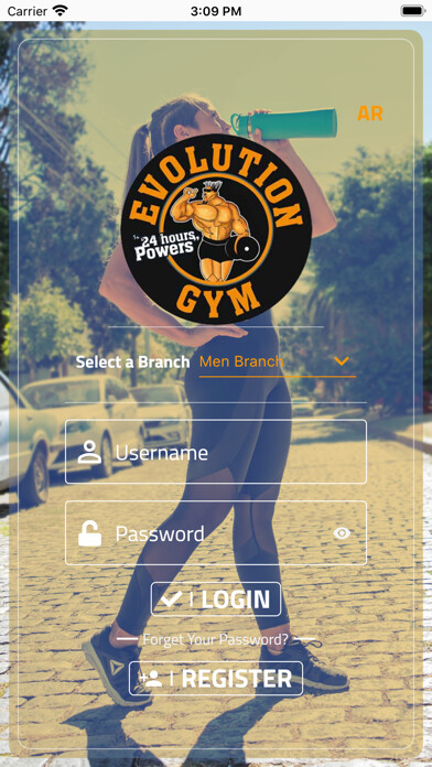 Emulate iPhone app EvolutionGym EG using MyAndroid