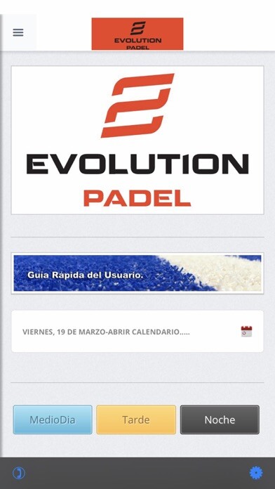 Emulate iPhone app EVOLUTION PADEL using MyAndroid Emulate iPhone app EVOLUTION PADEL using MyAndroid