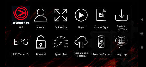 Run android online APK Evolution TV from MyAndroid or emulate Evolution TV using MyAndroid