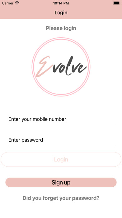 Emulate iPhone app Evolve Clinics using MyAndroid Emulate iPhone app Evolve Clinics using MyAndroid