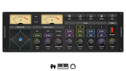 Emulate iPhone app EvolverFX AUv3 Audio Plugin using MyAndroid