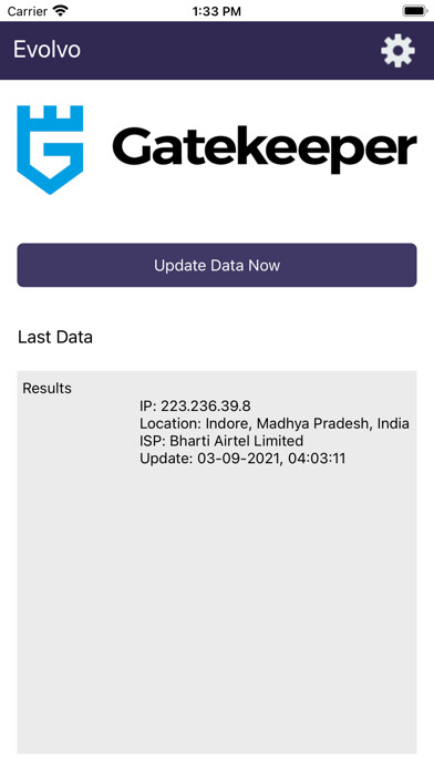 Emulate iPhone app Evolvo Gatekeeper using MyAndroid Emulate iPhone app Evolvo Gatekeeper using MyAndroid