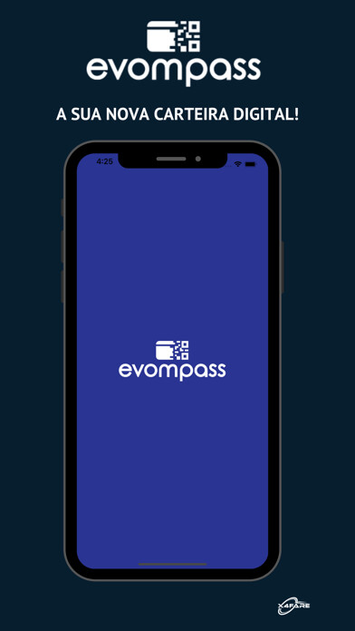 Emulate iPhone app EvomPass - Carteira Digital using MyAndroid