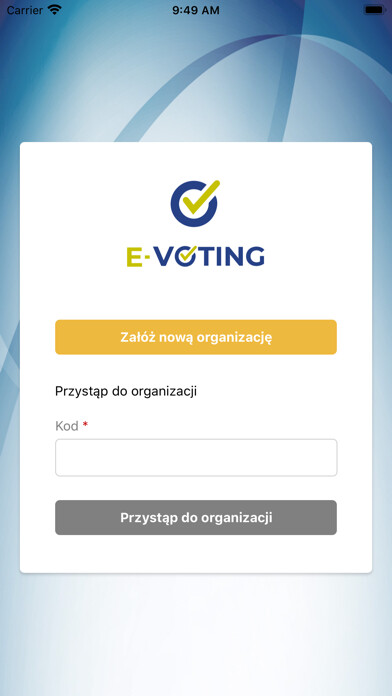 Emulate iPhone app eVoting ABS using MyAndroid