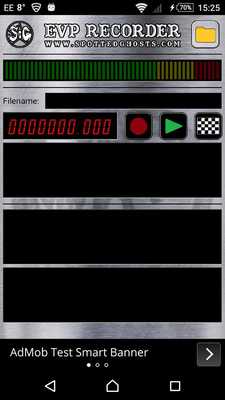 Emulate Android APK EVP Recorder Compact