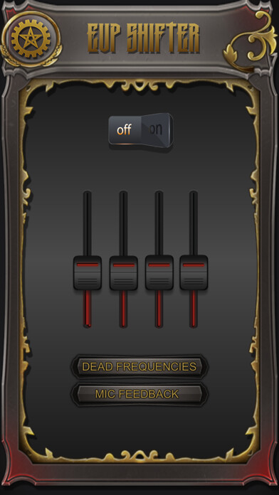 Emulate iPhone app EVP Shifter using MyAndroid
