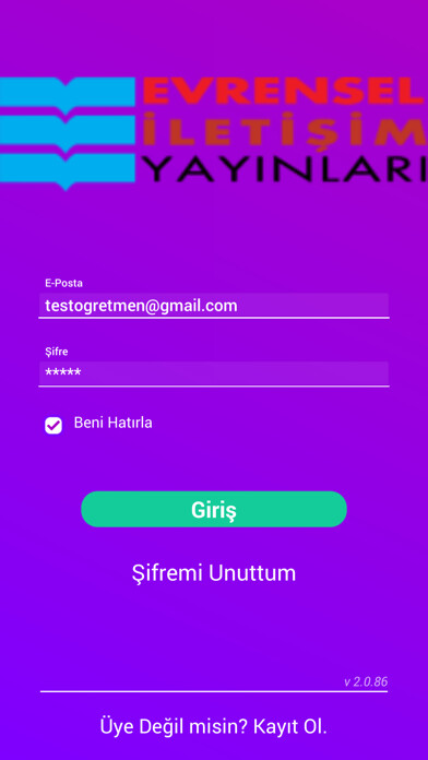 Emulate iPhone app Evrensel Ö?retmen using MyAndroid Emulate iPhone app Evrensel Ö?retmen using MyAndroid