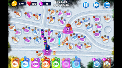 Emulate iPhone app EvuTD : Jelly Defense using MyAndroid Emulate iPhone app EvuTD : Jelly Defense using MyAndroid