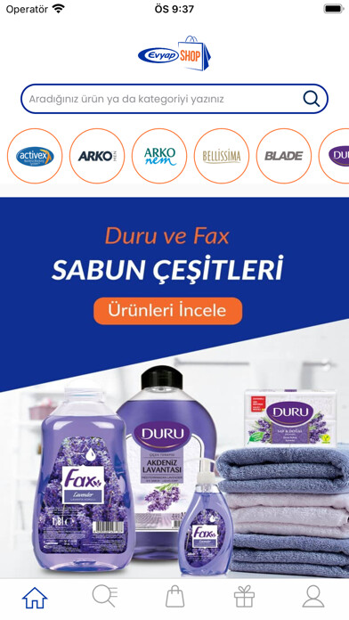 Emulate iPhone app Evyap Shop using MyAndroid Emulate iPhone app Evyap Shop using MyAndroid