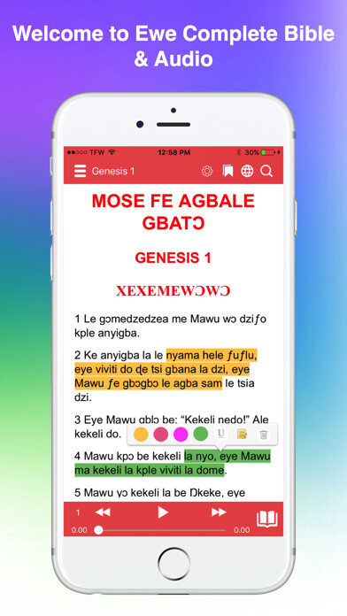 Emulate iPhone app Ewe Bible Audio using MyAndroid Emulate iPhone app Ewe Bible Audio using MyAndroid