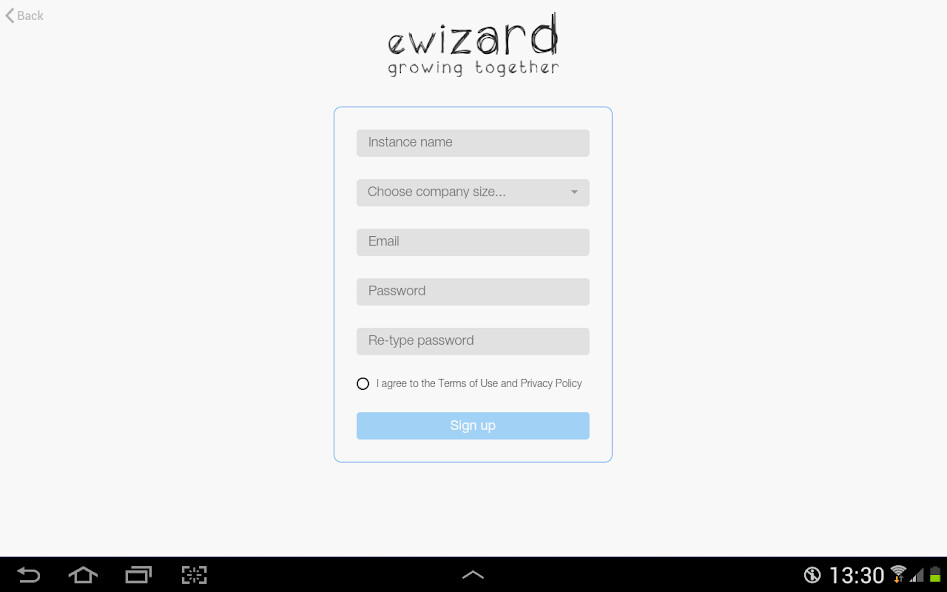 Run android online APK eWizard Mobile from MyAndroid or emulate eWizard Mobile using MyAndroid