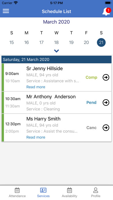 Emulate iPhone app eWorkforce using MyAndroid