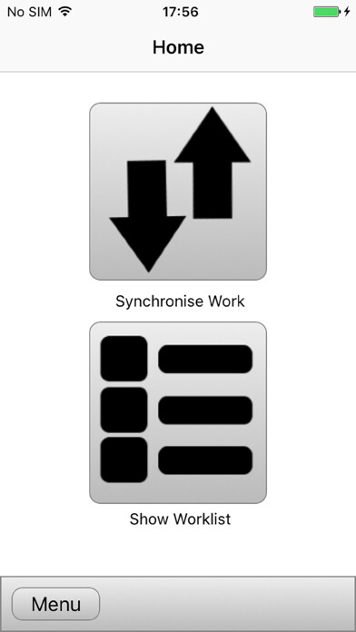 Emulate iPhone app eWorklist 2.0 using MyAndroid