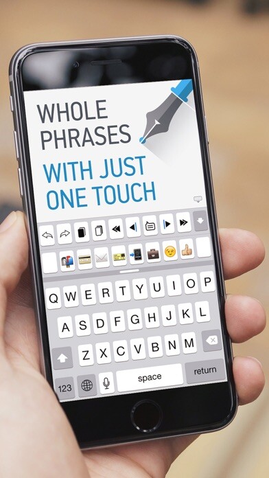Emulate iPhone app eWriter. Print quickly! using MyAndroid