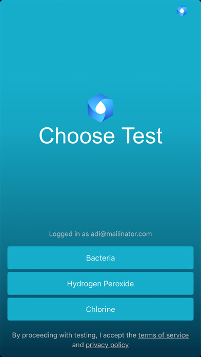 Emulate iPhone app Exact Blue - Water Testing using MyAndroid Emulate iPhone app Exact Blue - Water Testing using MyAndroid