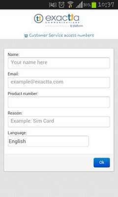 Emulate Android APK Exactta Chat