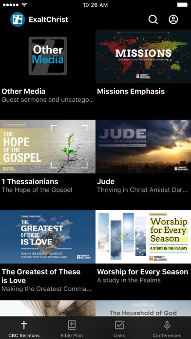 Emulate iPhone app Exalting Christ Ministries using MyAndroid Emulate iPhone app Exalting Christ Ministries using MyAndroid