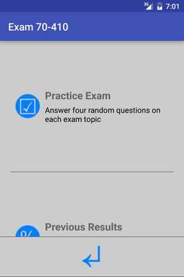 Emulate Android APK Exam 70-410 Emulate Android APK Exam 70-410