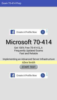 Emulate Android APK Exam 70-414 Prep