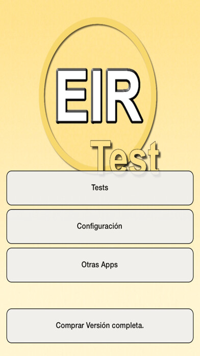 Emulate iPhone app Examen EIR Enfermería Test using MyAndroid Emulate iPhone app Examen EIR Enfermería Test using MyAndroid