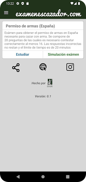 Run android online APK ExamenesCazador.com from MyAndroid or emulate ExamenesCazador.com using MyAndroid Run android online APK ExamenesCazador.com from MyAndroid or emulate ExamenesCazador.com using MyAndroid