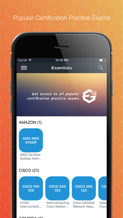 Emulate iPhone app Exam Guru - Practice Exams for IT Certifications using MyAndroid Emulate iPhone app Exam Guru - Practice Exams for IT Certifications using MyAndroid