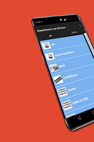 Run android online APK Examinons les Écritures chaque from MyAndroid or emulate Examinons les Écritures chaque using MyAndroid