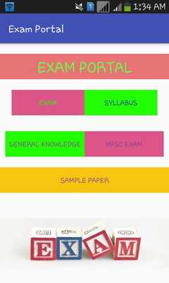 Emulate Android APK Exam Portal