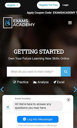 Run android online APK ExamsAcademy from MyAndroid or emulate ExamsAcademy using MyAndroid