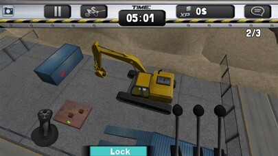 Emulate iPhone app Excavator Quarry Simulator Mania - Claw, Skid, & Steer Backhoes & Bulldozers using MyAndroid