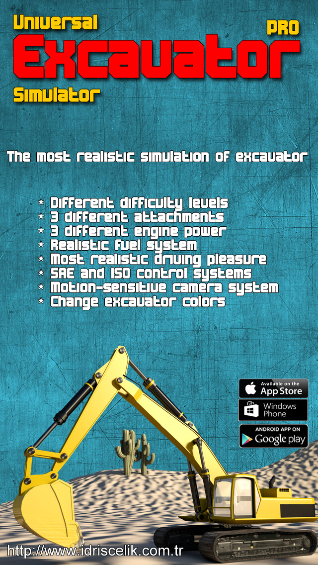 Emulate iPhone app Excavator Simulator using MyAndroid