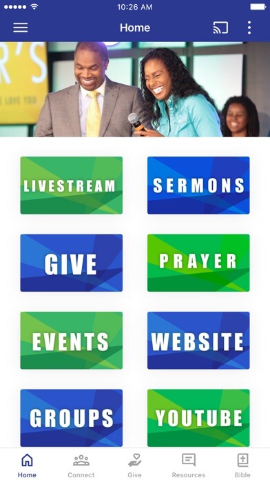 Emulate iPhone app Excel Church Florida using MyAndroid Emulate iPhone app Excel Church Florida using MyAndroid