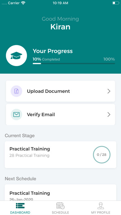 Emulate iPhone app Excellence Driving using MyAndroid