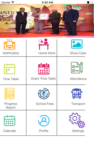 Emulate iPhone app Excellia School App using MyAndroid Emulate iPhone app Excellia School App using MyAndroid