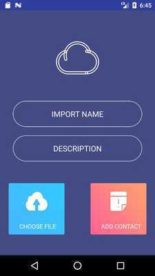 Emulate Android APK EXCEL TO  CONTACTS (Unreleased)