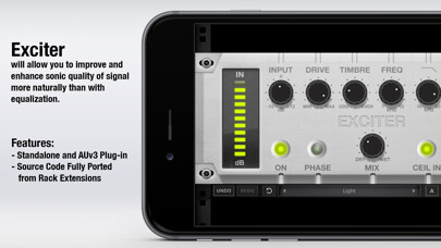Emulate iPhone app Exciter using MyAndroid