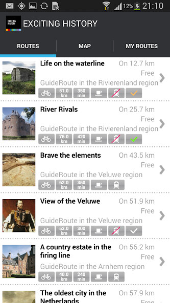Run android online APK Exciting History from MyAndroid or emulate Exciting History using MyAndroid