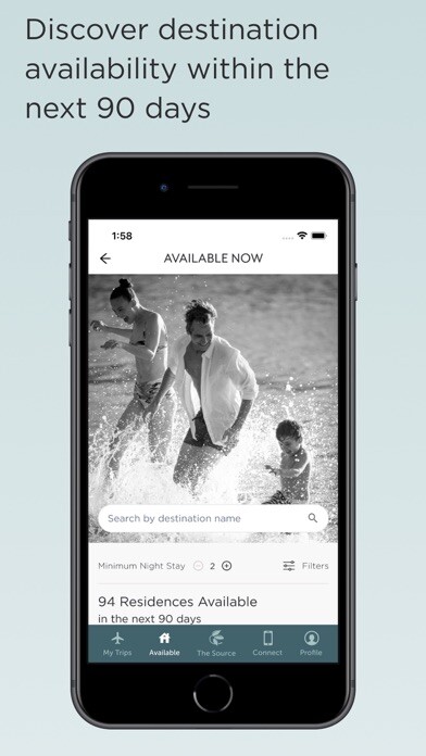 Emulate iPhone app Exclusive Resorts - The Club using MyAndroid