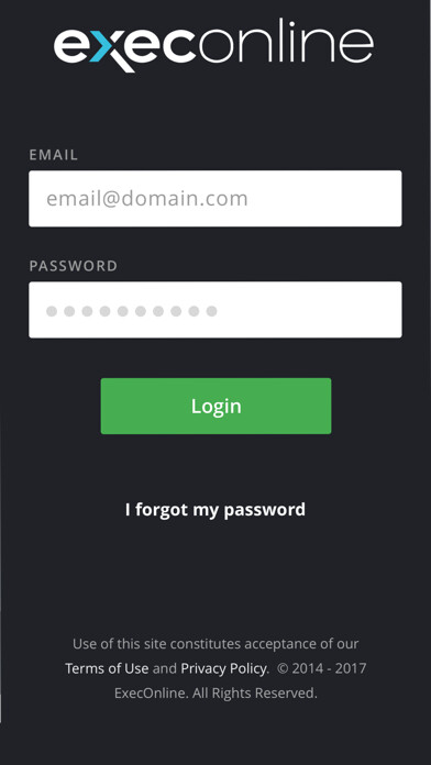 Emulate iPhone app ExecOnline using MyAndroid
