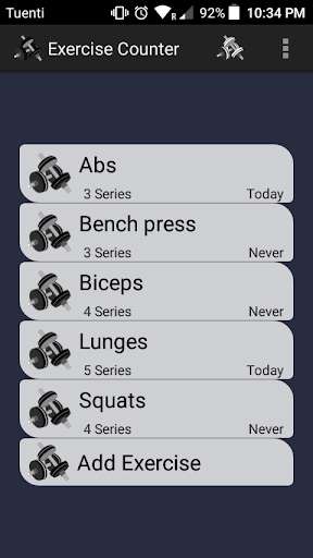 Emulate Android APK Exercise Counter