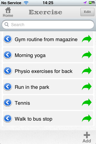 Emulate iPhone app Exercise Dot Me using MyAndroid Emulate iPhone app Exercise Dot Me using MyAndroid
