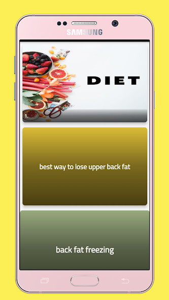 Run android online APK Exercises for back fat from MyAndroid or emulate Exercises for back fat using MyAndroid