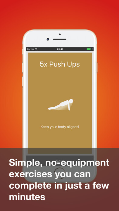 Emulate iPhone app Exercise: Simple Intense Workouts using MyAndroid Emulate iPhone app Exercise: Simple Intense Workouts using MyAndroid