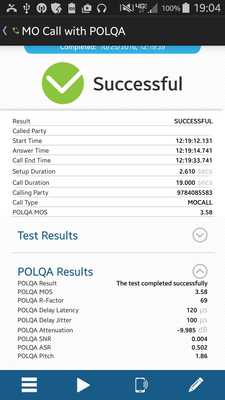 Emulate Android APK EXFO Mobile Agent