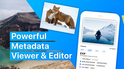 Emulate iPhone app Exif Metadata Viewer & Editor using MyAndroid