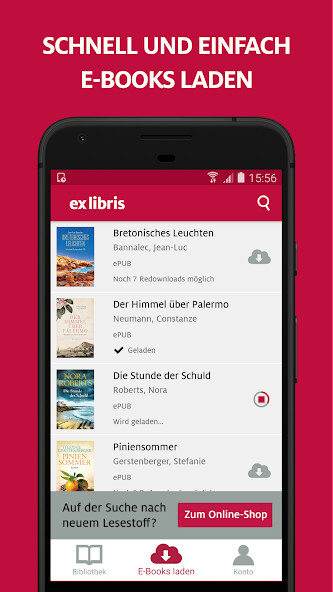 Run android online APK Ex Libris Reader from MyAndroid or emulate Ex Libris Reader using MyAndroid