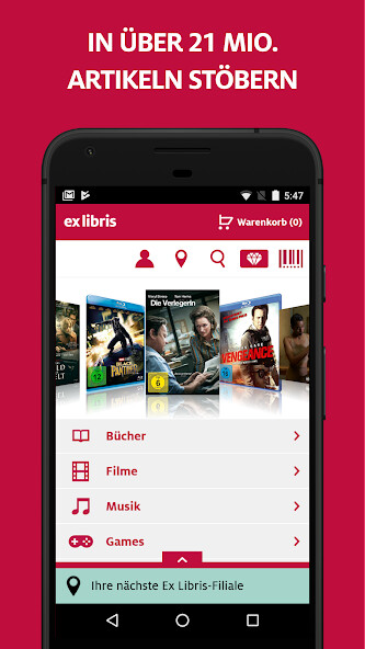 Run android online APK Ex Libris from MyAndroid or emulate Ex Libris using MyAndroid