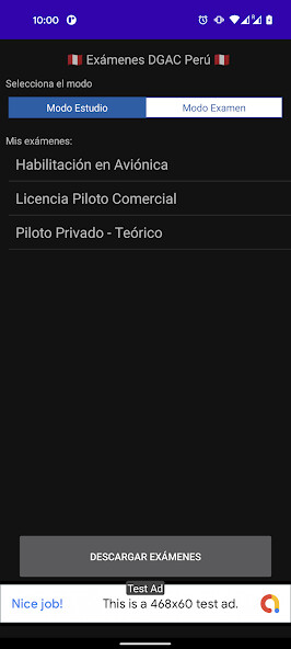 Run android online APK Exámenes DGAC Perú from MyAndroid or emulate Exámenes DGAC Perú using MyAndroid